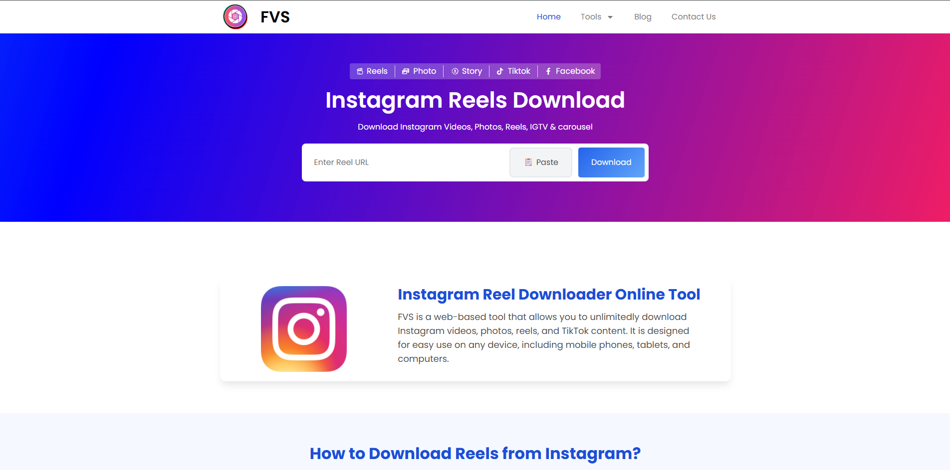 Fast Video Save website