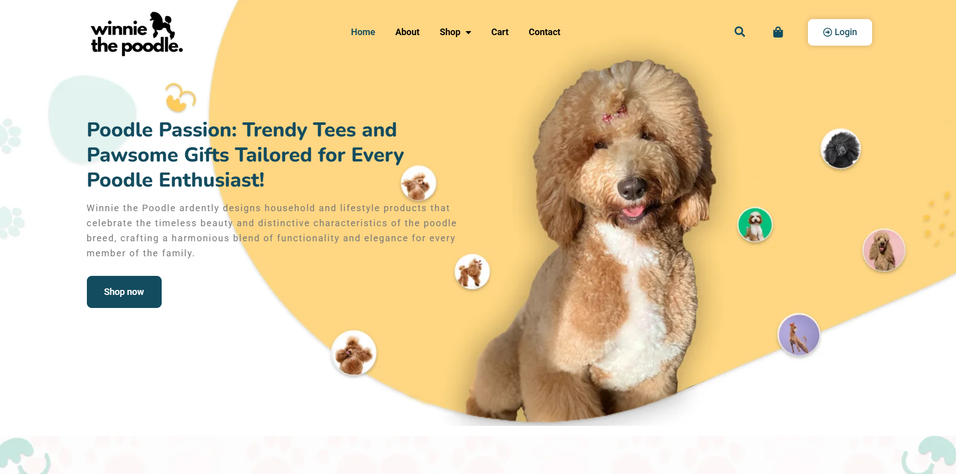Winnie The Poodle website